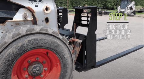 changing a skid steer attachment|skid steer attachments instructions.